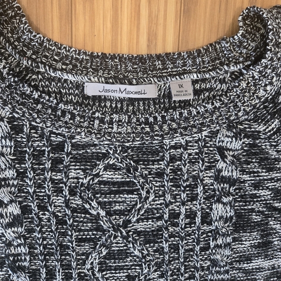 NWOT Jason Maxwell Knit Sweater - Picture 7 of 11